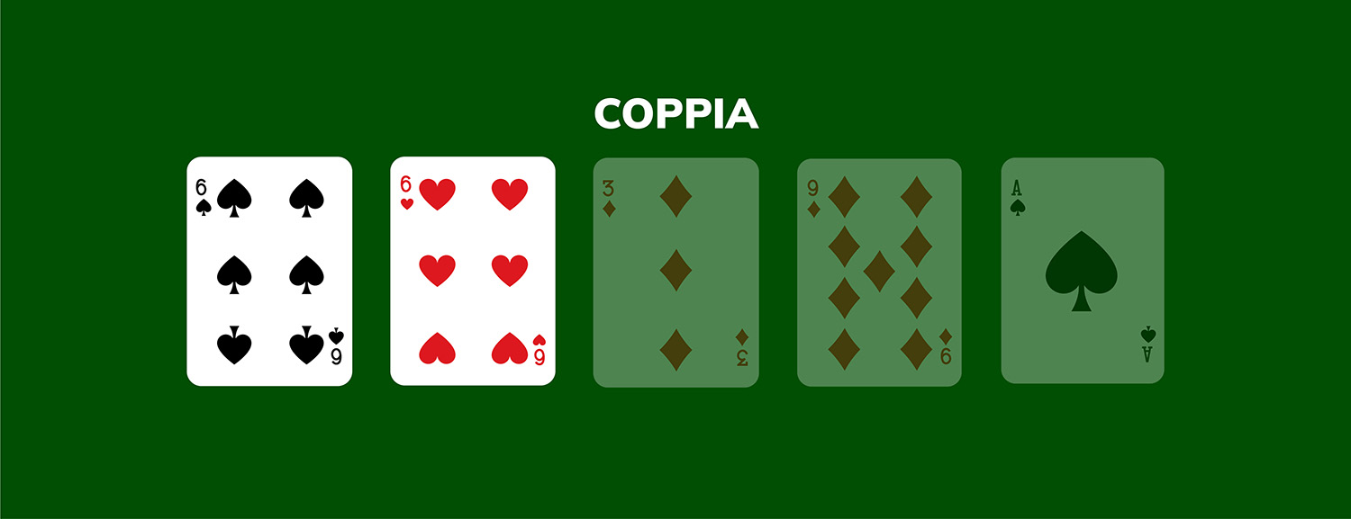 Coppia: le combinazioni del poker