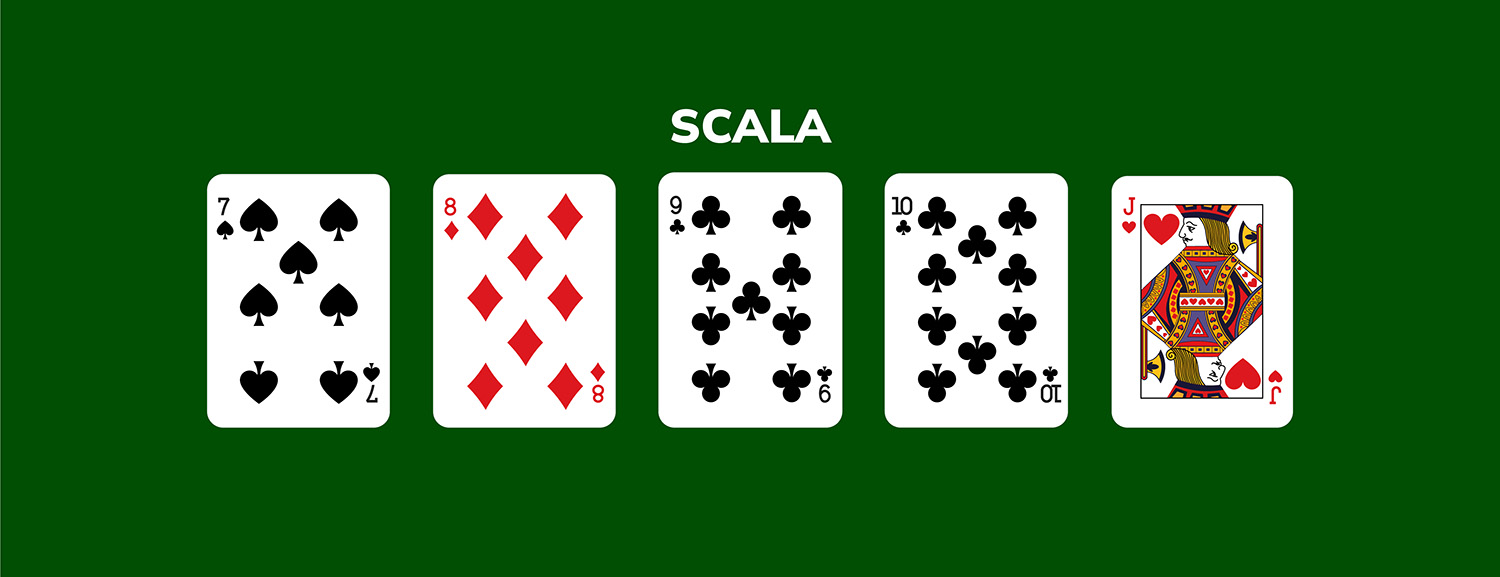 Scala: le combinazioni del poker