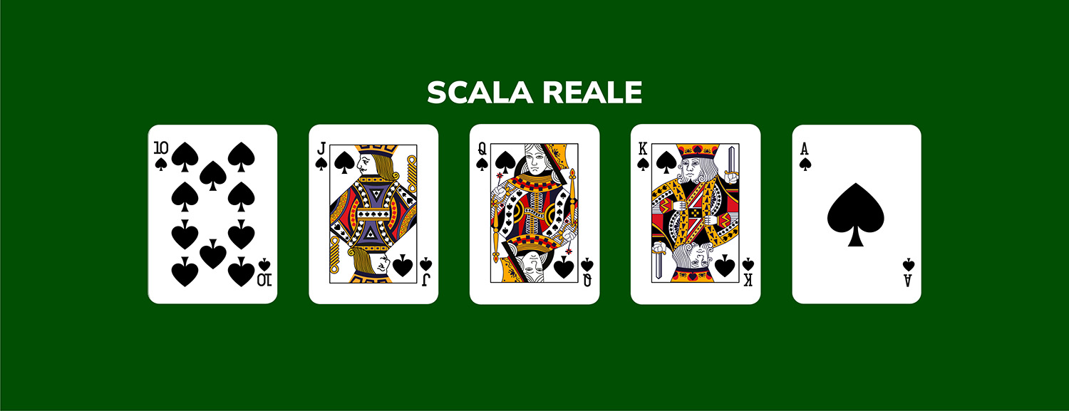 Scala Reale: le combinazioni del poker