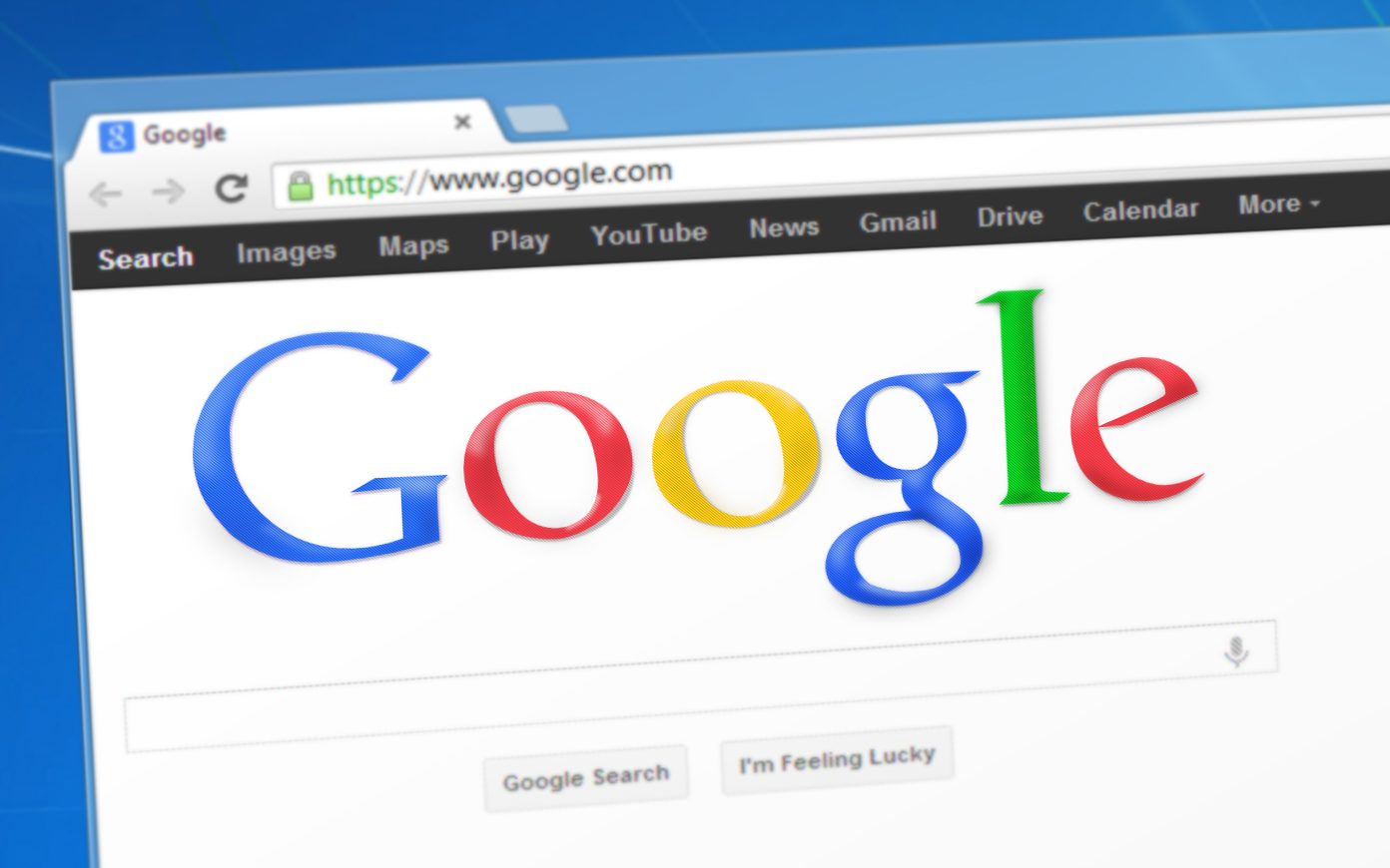 google pagina web da browser